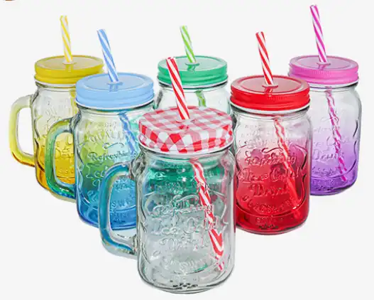 Where to Buy Vintage-Style Mason Jar Drinking Glasses
